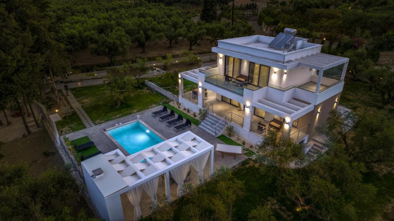 Johnny'S White Luxury Villa Tsilivi  Buitenkant foto